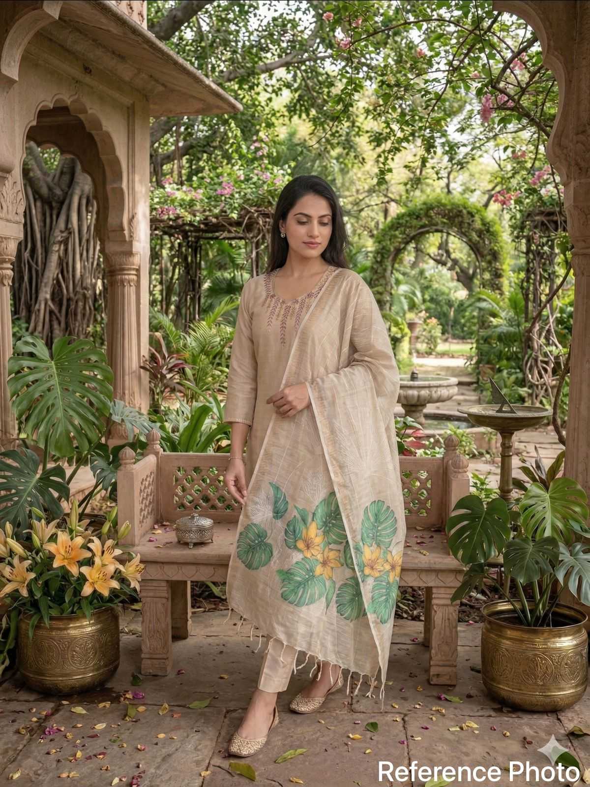 YNF Wholesale Chanderi Soft Ladies Suits  | Surat Manufacturer