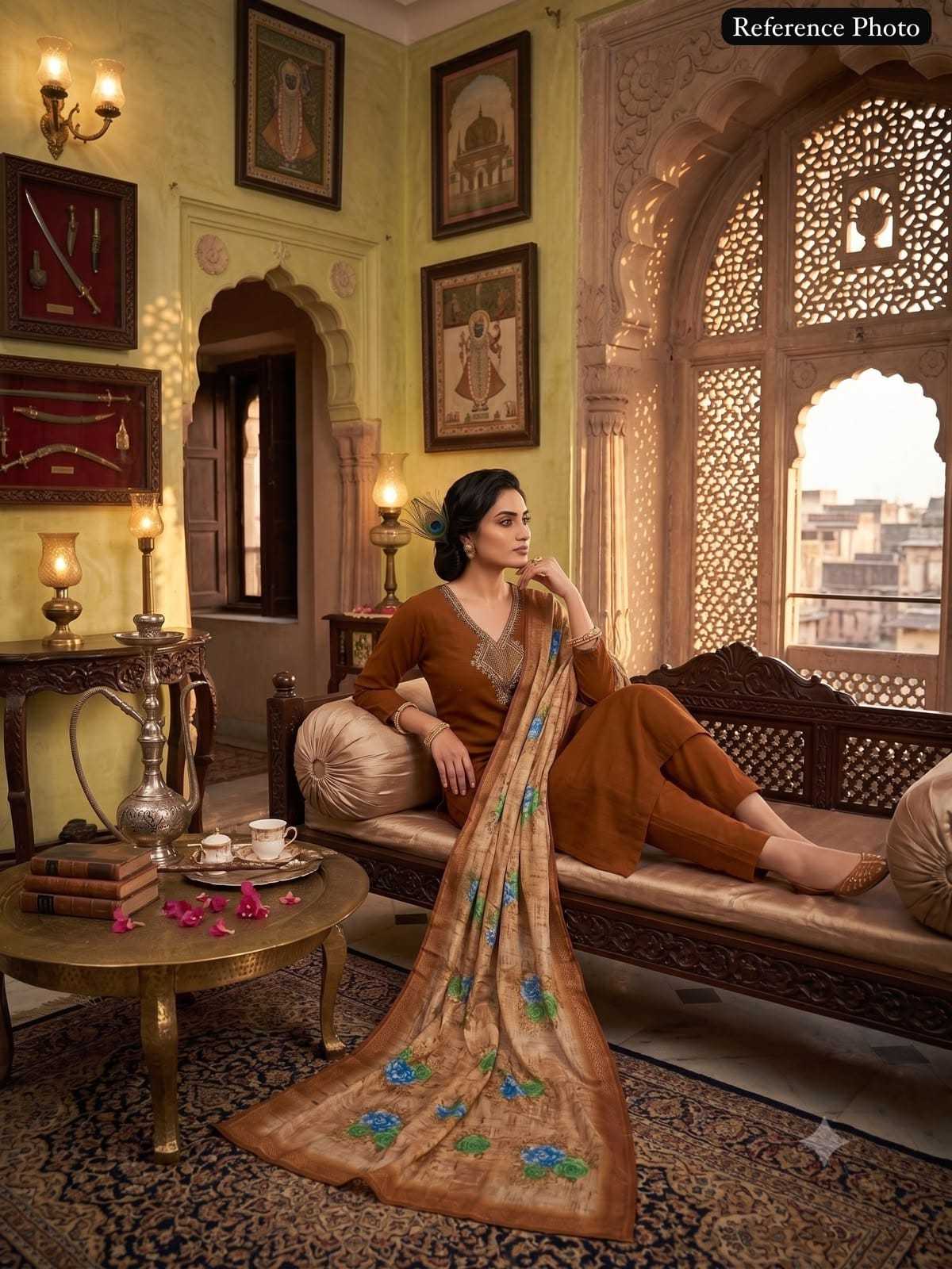 YNF Wholesale Chanderi Soft Party Wear Kurtis  | Surat Manufacturer