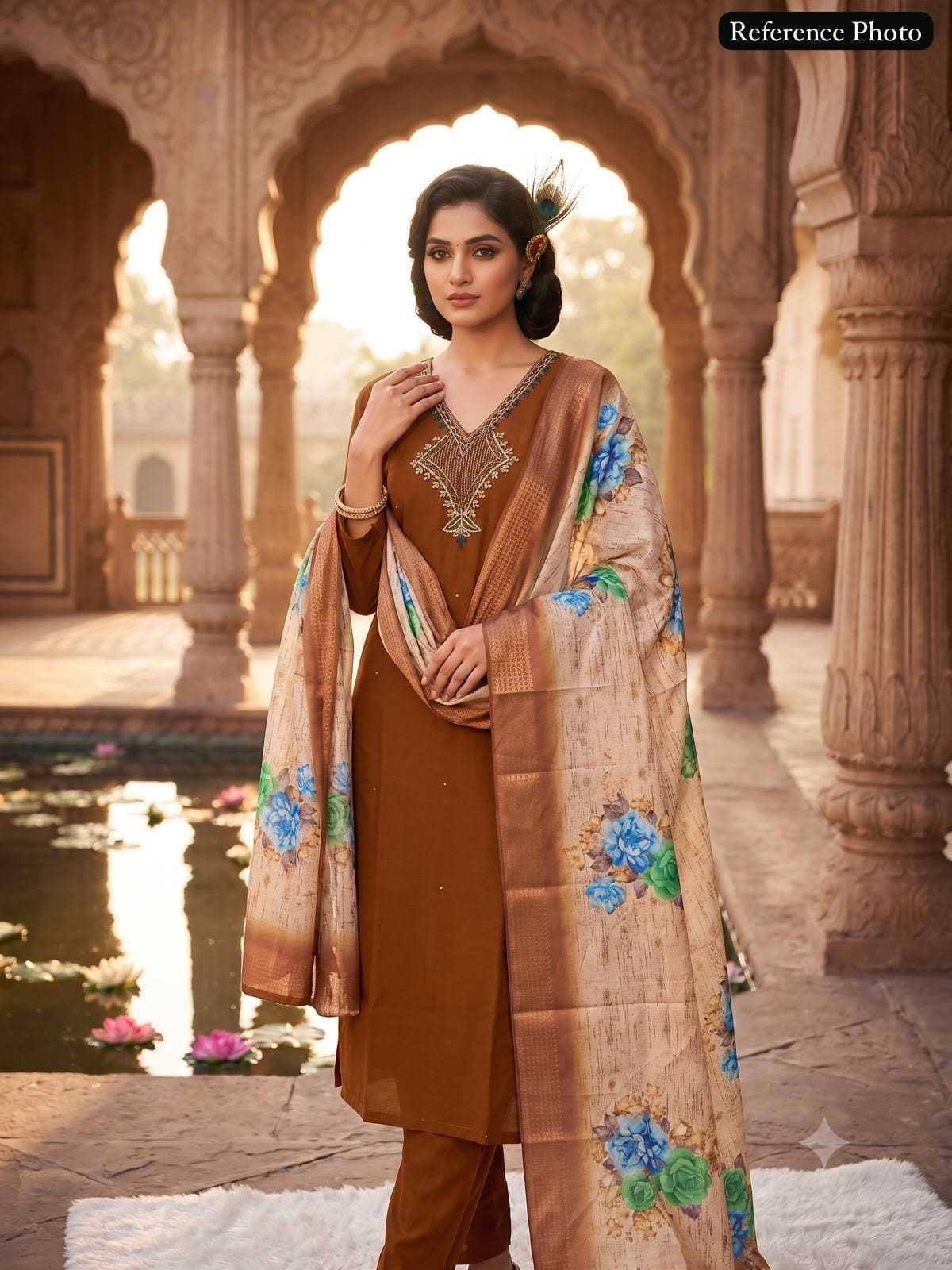 YNF Wholesale Chanderi Soft Party Wear Kurtis  | Surat Manufacturer