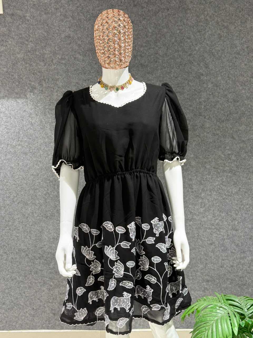 YNF Wholesale Georgette Designer Kurtis  | Surat Manufacturer