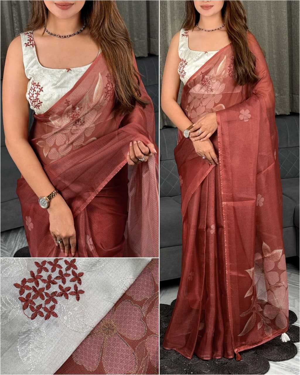 YNF Wholesale Soft Kota Printed Sarees  | Surat Manufacturer