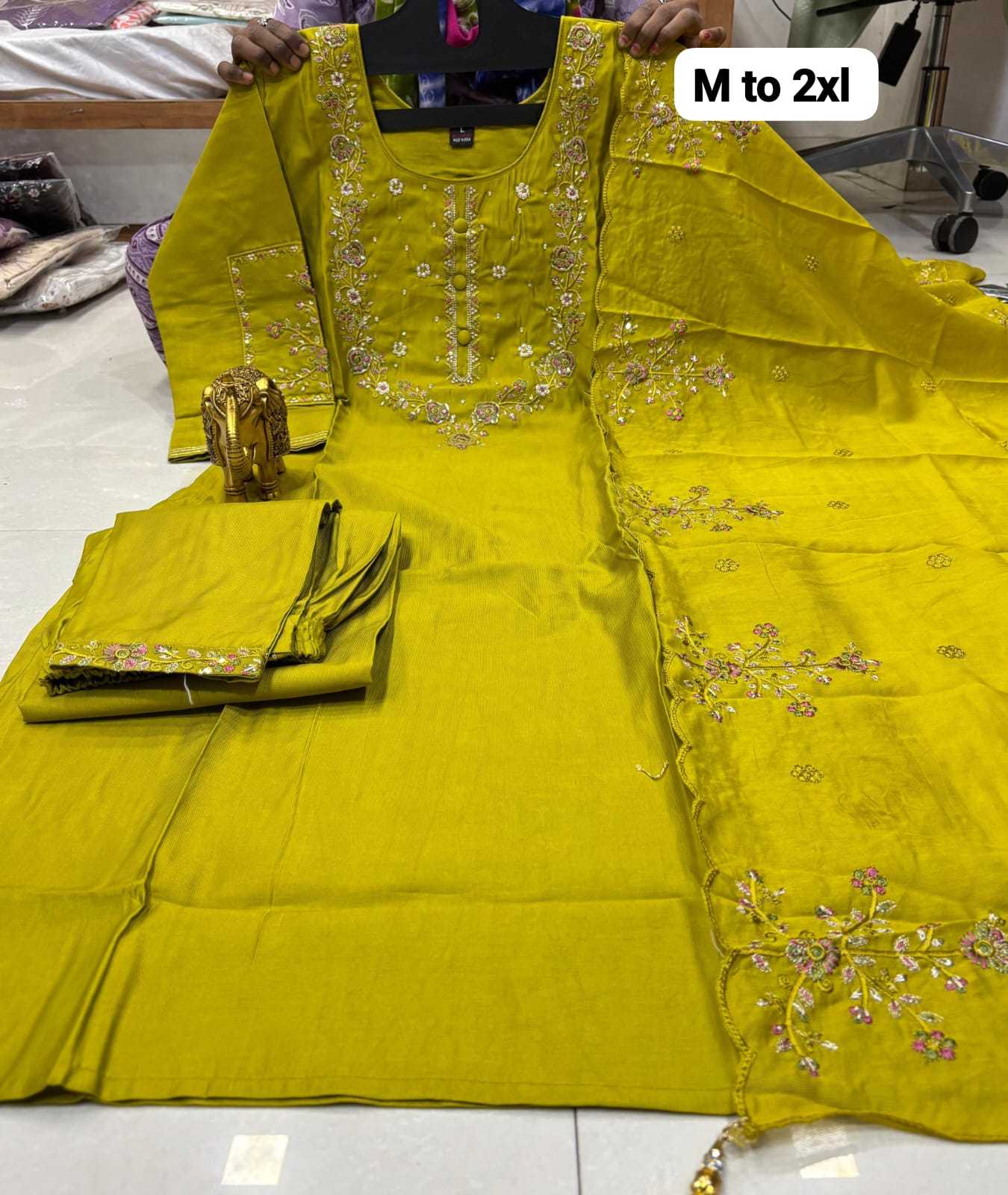 YNF Wholesale Heavy Silk Designer Kurtis  | Surat Manufacturer