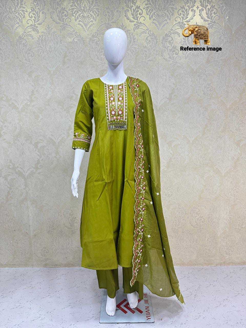 YNF Wholesale Silk Anarkali Kurtis  | Surat Manufacturer