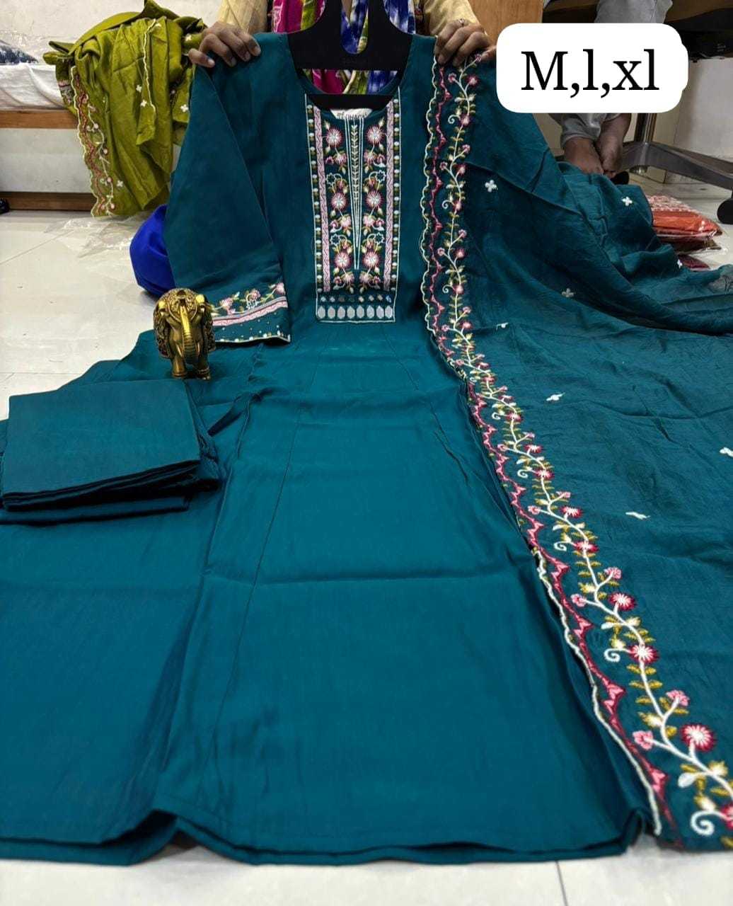 YNF Wholesale Silk Anarkali Kurtis  | Surat Manufacturer