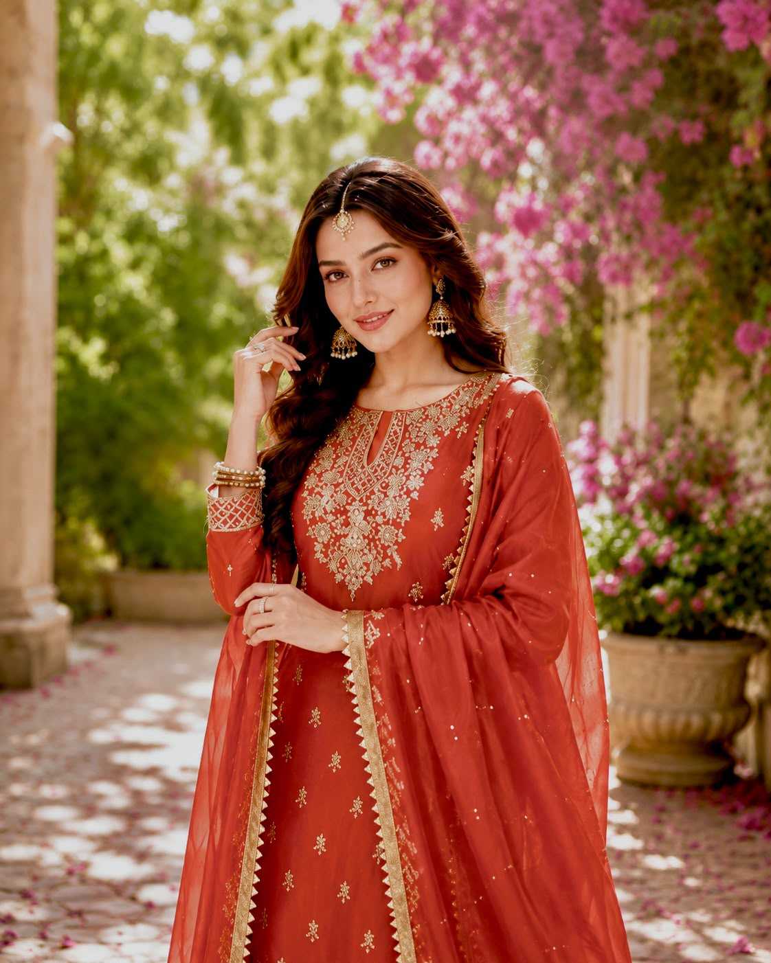 YNF Wholesale Pure Silk Sharara Salwar Suits  | Surat Manufacturer