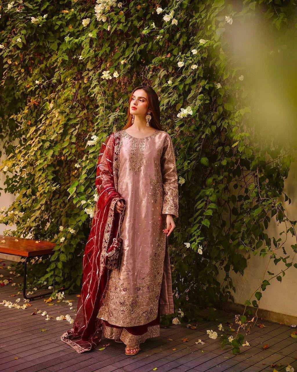 YNF Wholesale Heavy Silk Embroidery Suits  | Surat Manufacturer