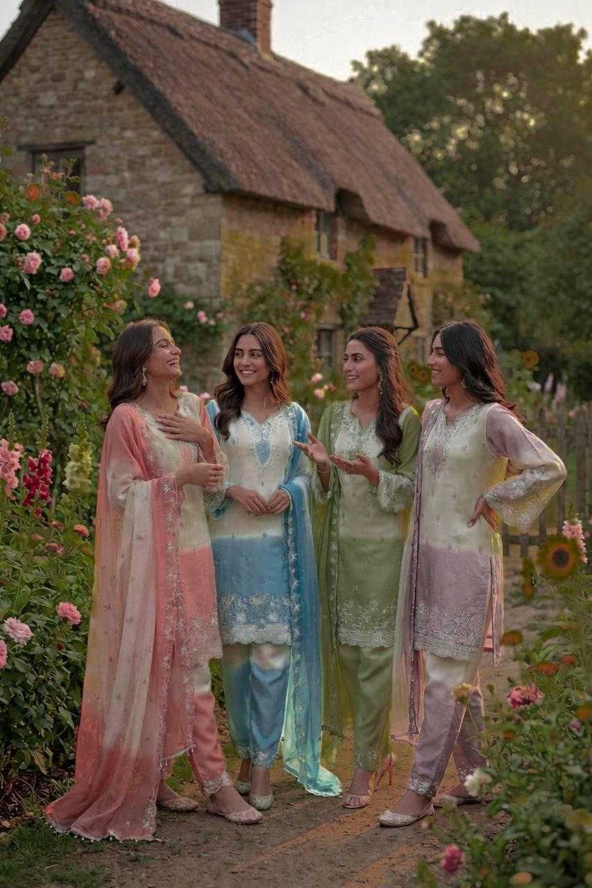 YNF Wholesale Pure Silk Printed Suits  | Surat Manufacturer