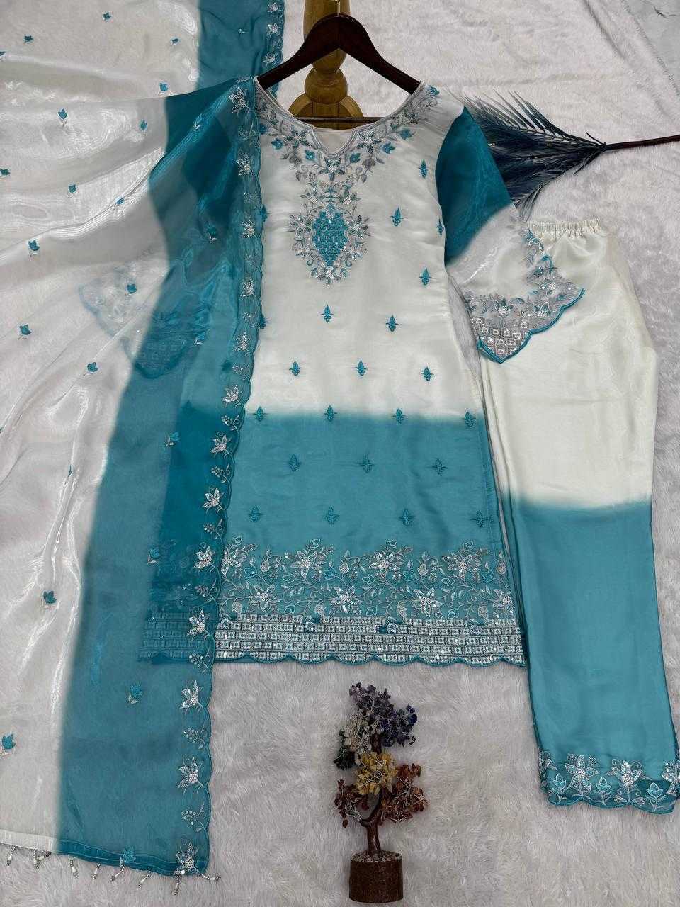YNF Wholesale Pure Silk Printed Suits  | Surat Manufacturer