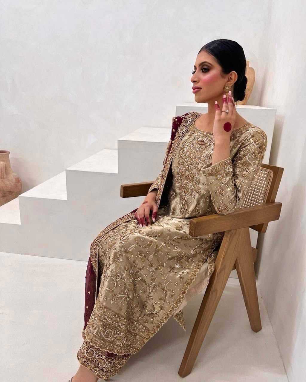 YNF Wholesale Heavy Silk Embroidered Kurtis  | Surat Manufacturer