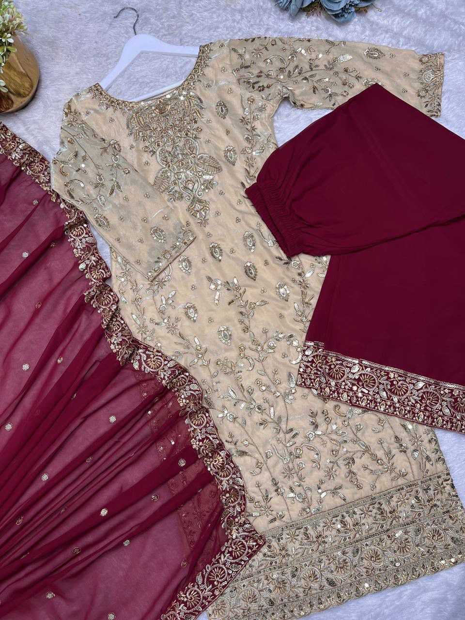 YNF Wholesale Heavy Silk Embroidered Kurtis  | Surat Manufacturer