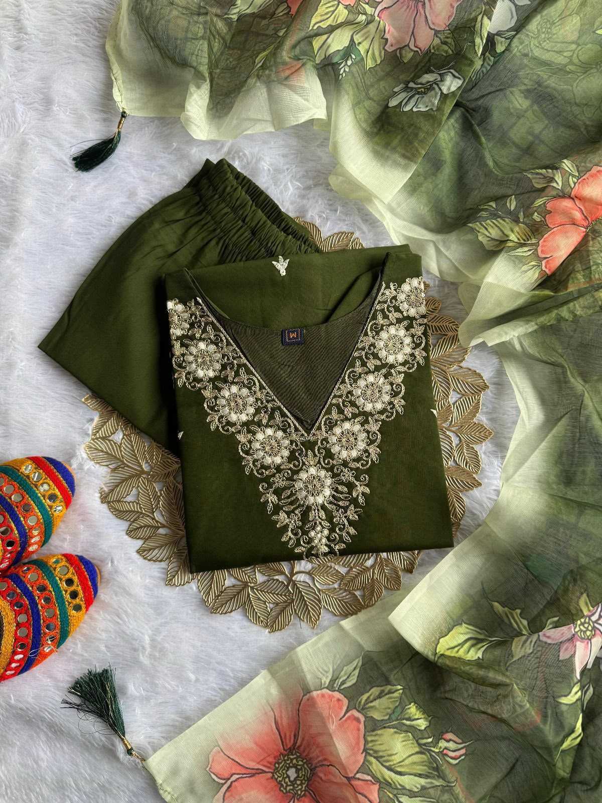 YNF Wholesale Heavy Roman Silk Embroidered Kurtis  | Surat Manufacturer