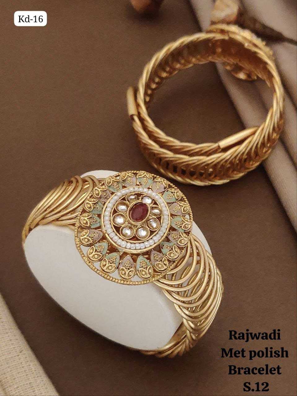 YNF Wholesale Brass Antique Bangles  | Surat Manufacturer