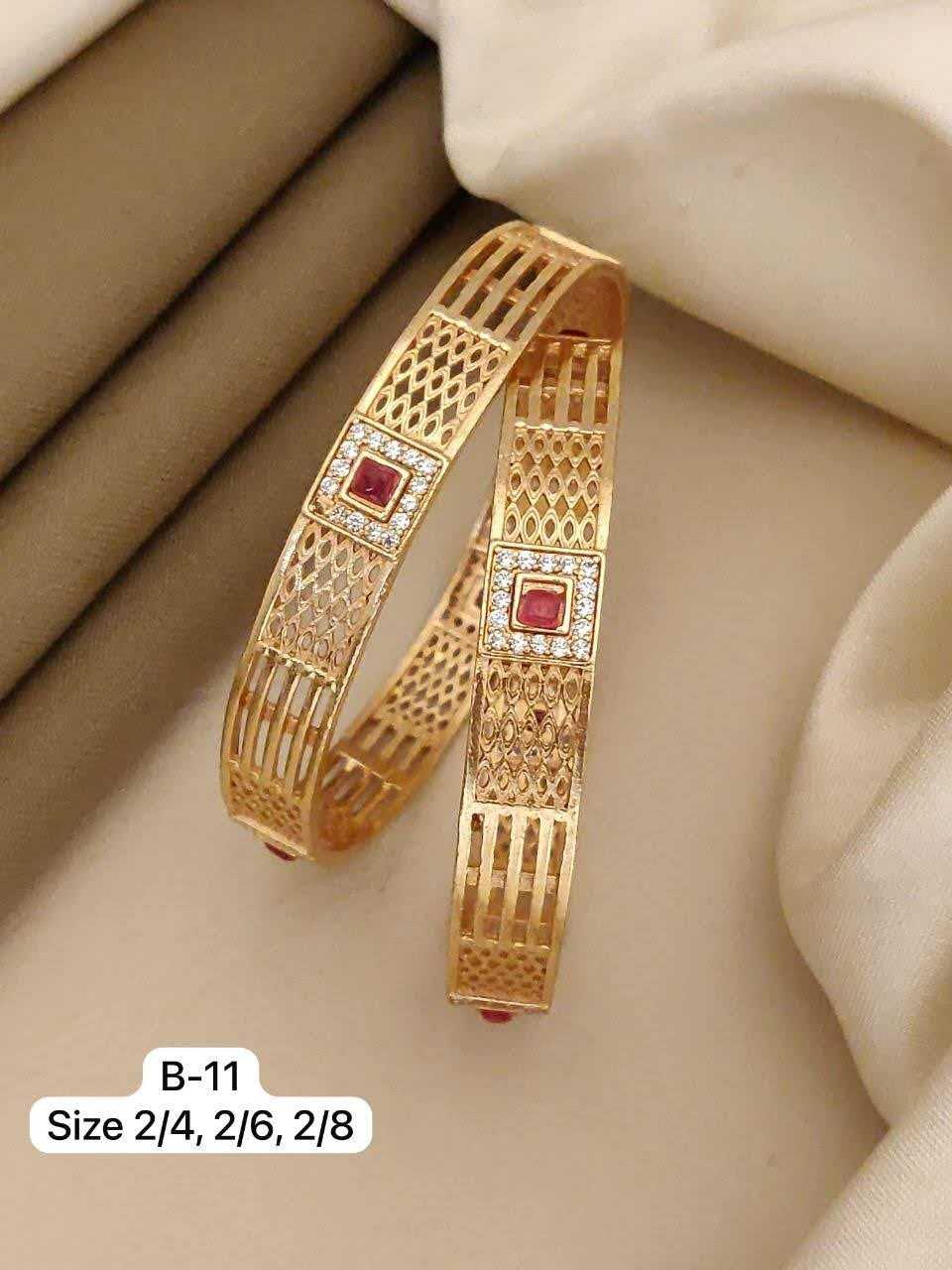 YNF Wholesale Brass Antique Bangles  | Surat Manufacturer