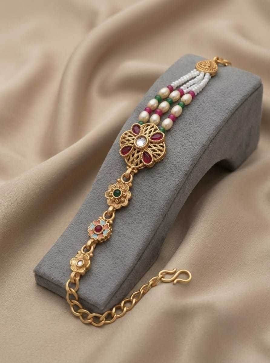 YNF Wholesale Brass Brass Gold Bracelets  | Surat Manufacturer