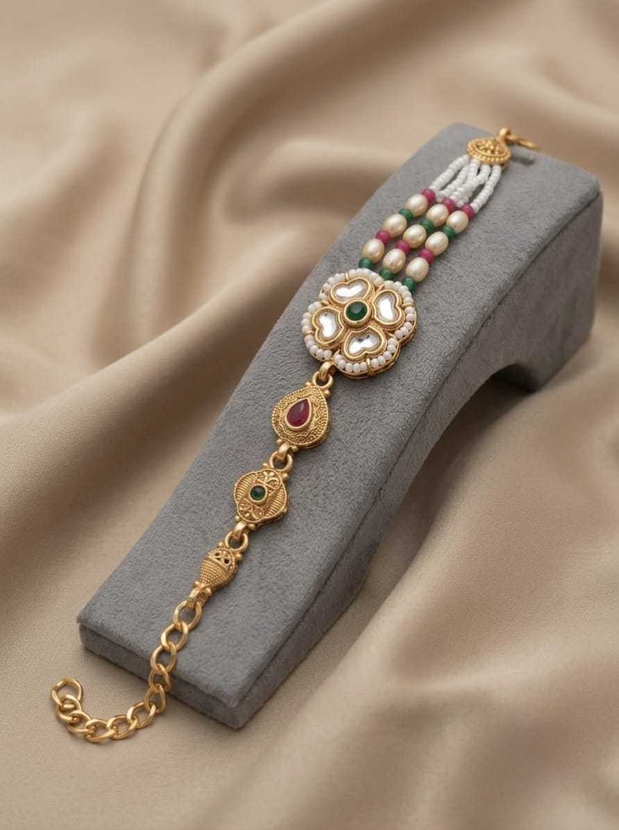 YNF Wholesale Brass Brass Gold Bracelets  | Surat Manufacturer