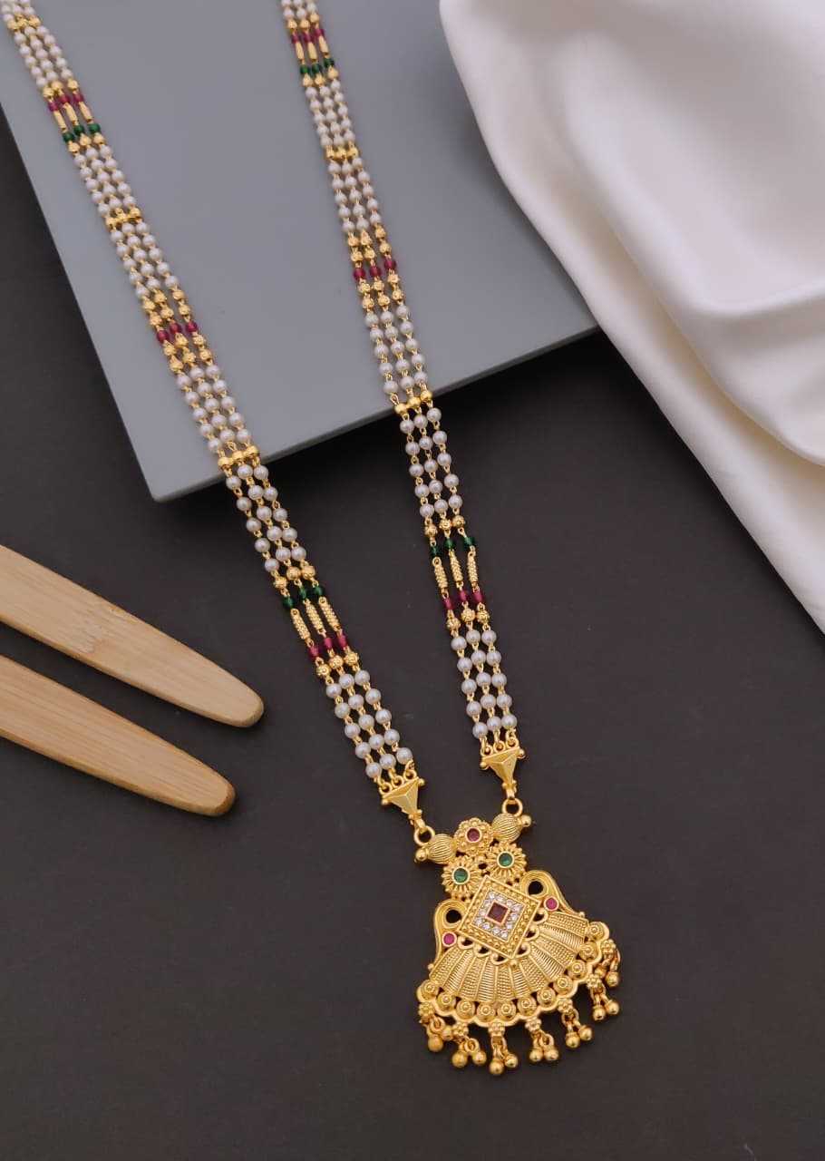 YNF Wholesale Brass Fancy Mala Necklaces  | Surat Manufacturer