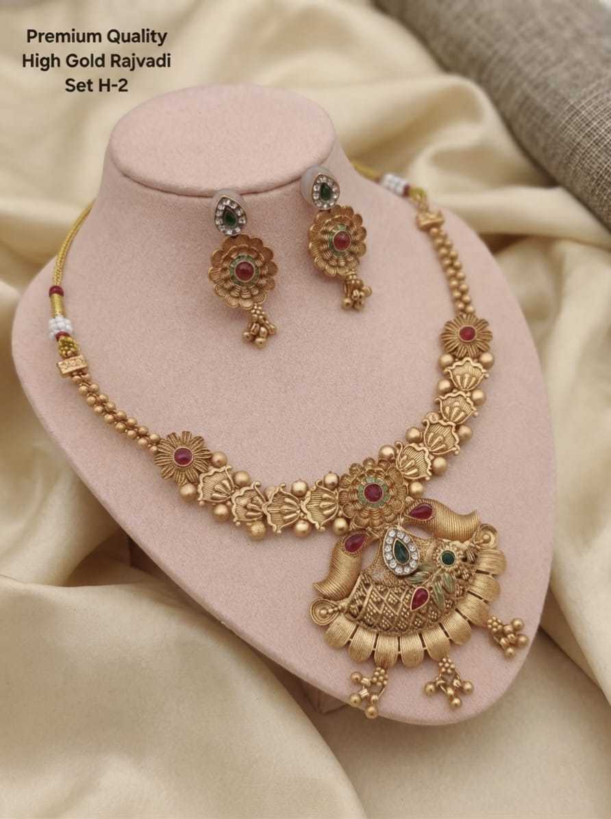 YNF Wholesale Brass Fancy Mala Necklaces  | Surat Manufacturer