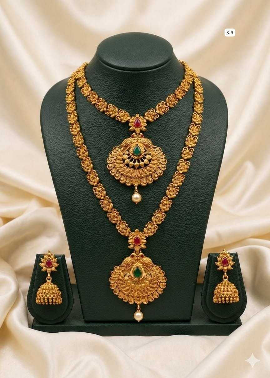 YNF Wholesale Brass Fancy Mala Necklaces  | Surat Manufacturer