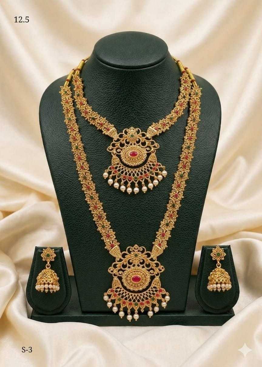 YNF Wholesale Brass Fancy Mala Necklaces  | Surat Manufacturer