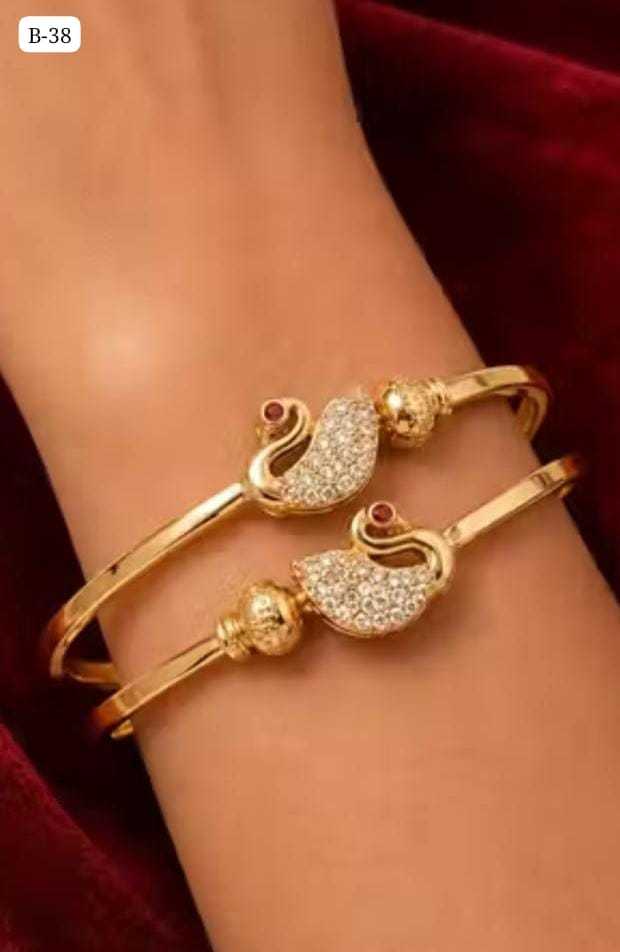 YNF Wholesale Brass Golden Bracelet  | Surat Manufacturer