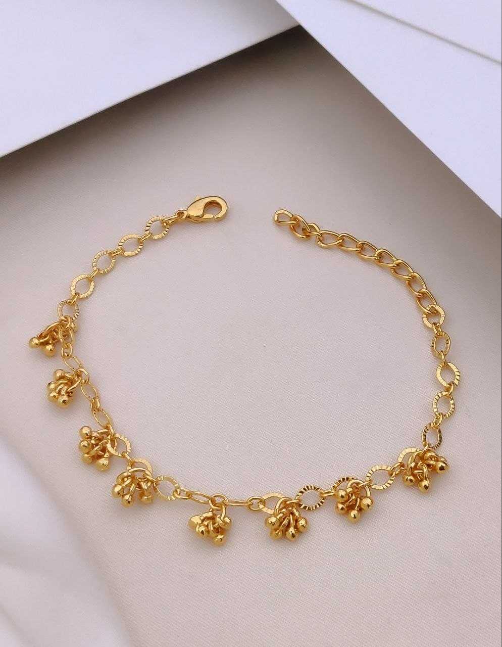 YNF Wholesale Brass Golden Bracelet  | Surat Manufacturer