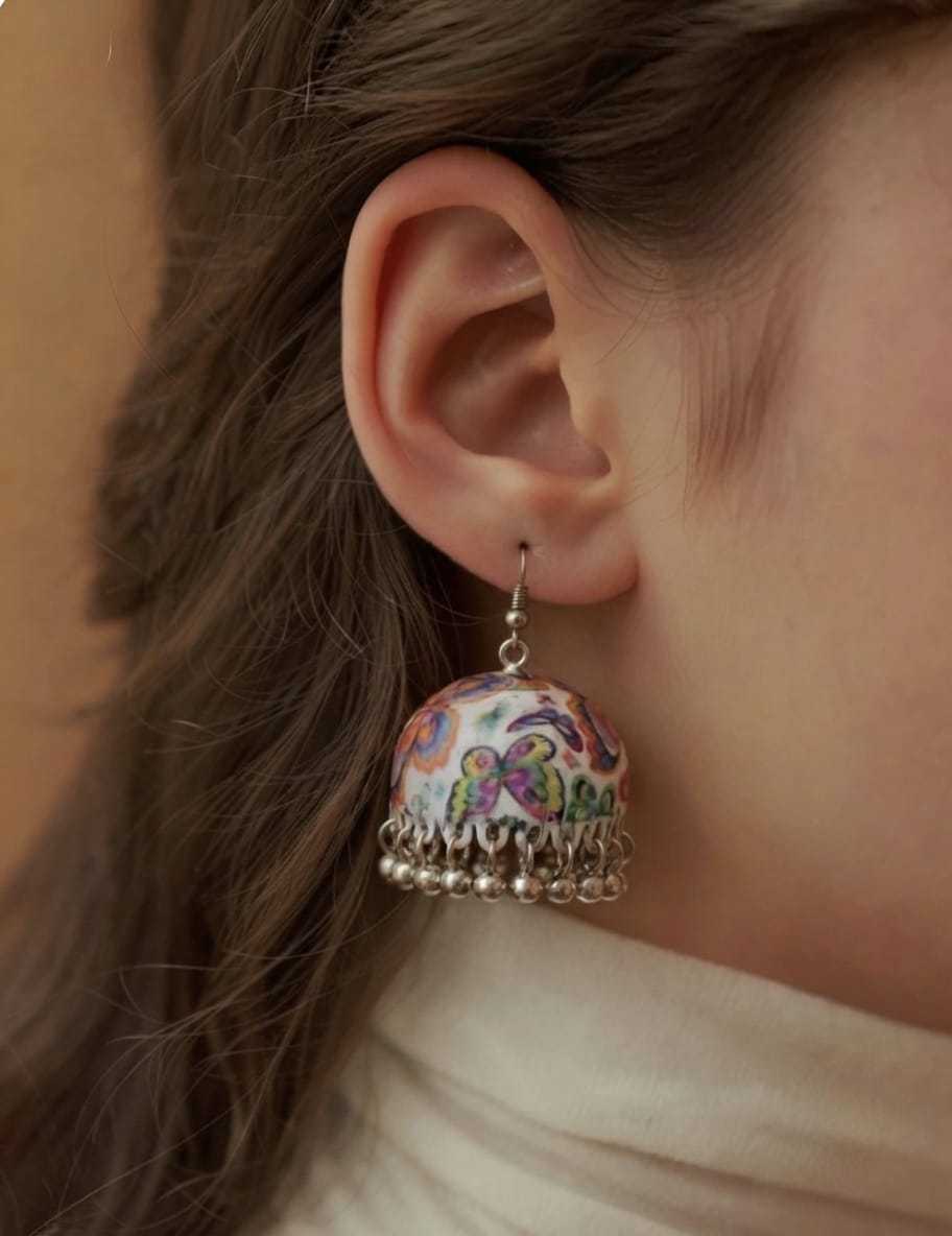 YNF Wholesale Brass Jhumka Earrings  | Surat Manufacturer