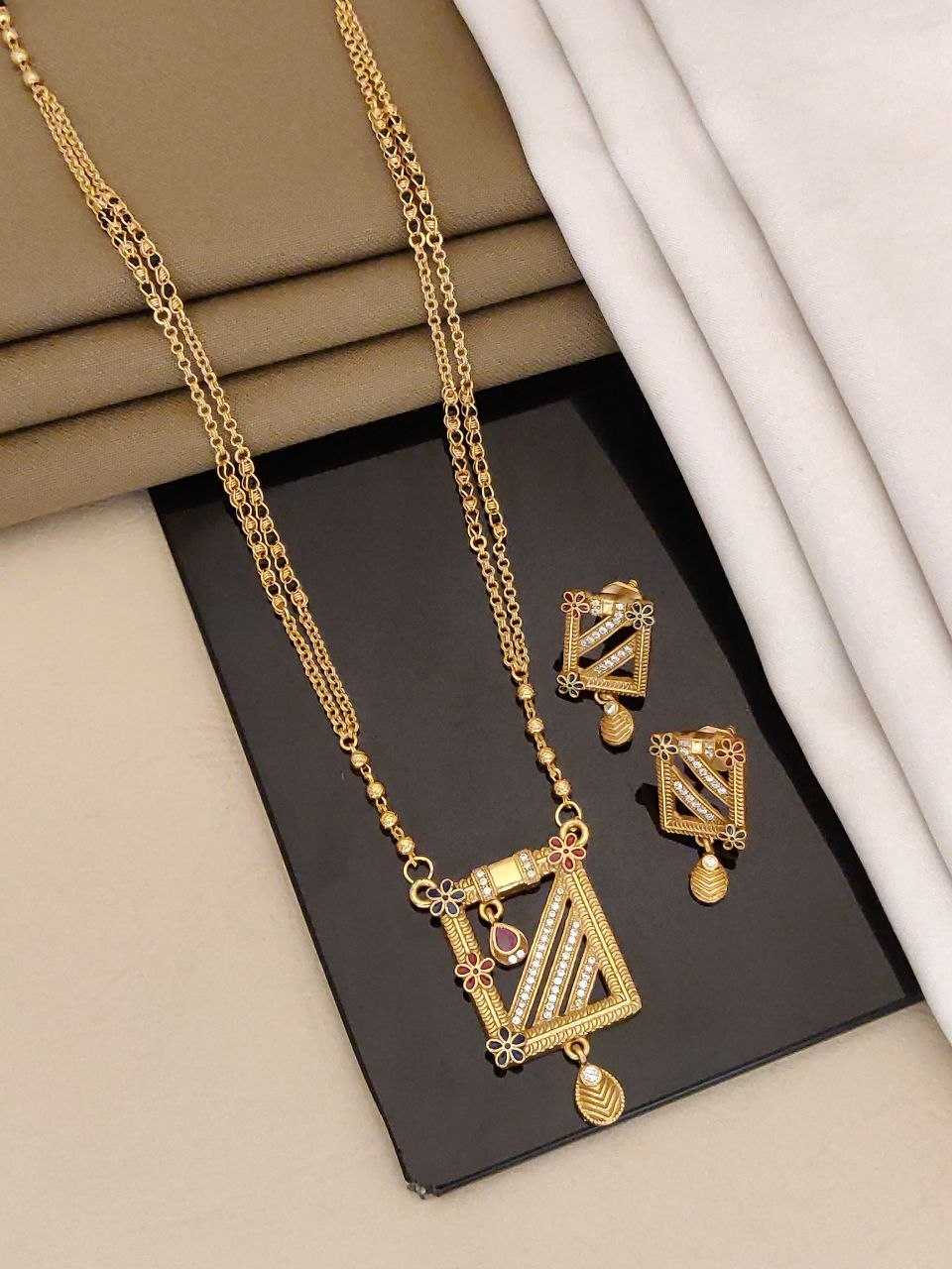 YNF Wholesale Brass Necklaces Set  | Surat Manufacturer