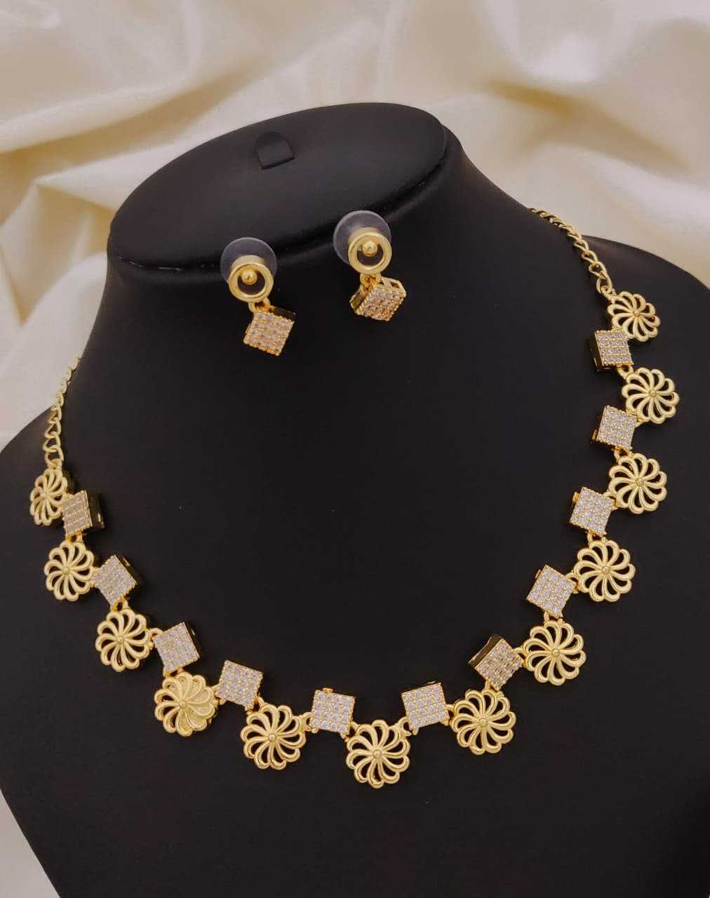 YNF Wholesale Brass Necklaces Set  | Surat Manufacturer
