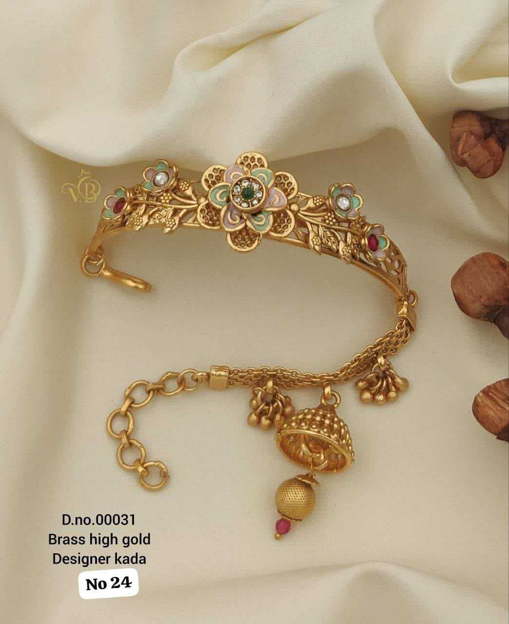 YNF Wholesale Brass Oxidized Kada  | Surat Manufacturer
