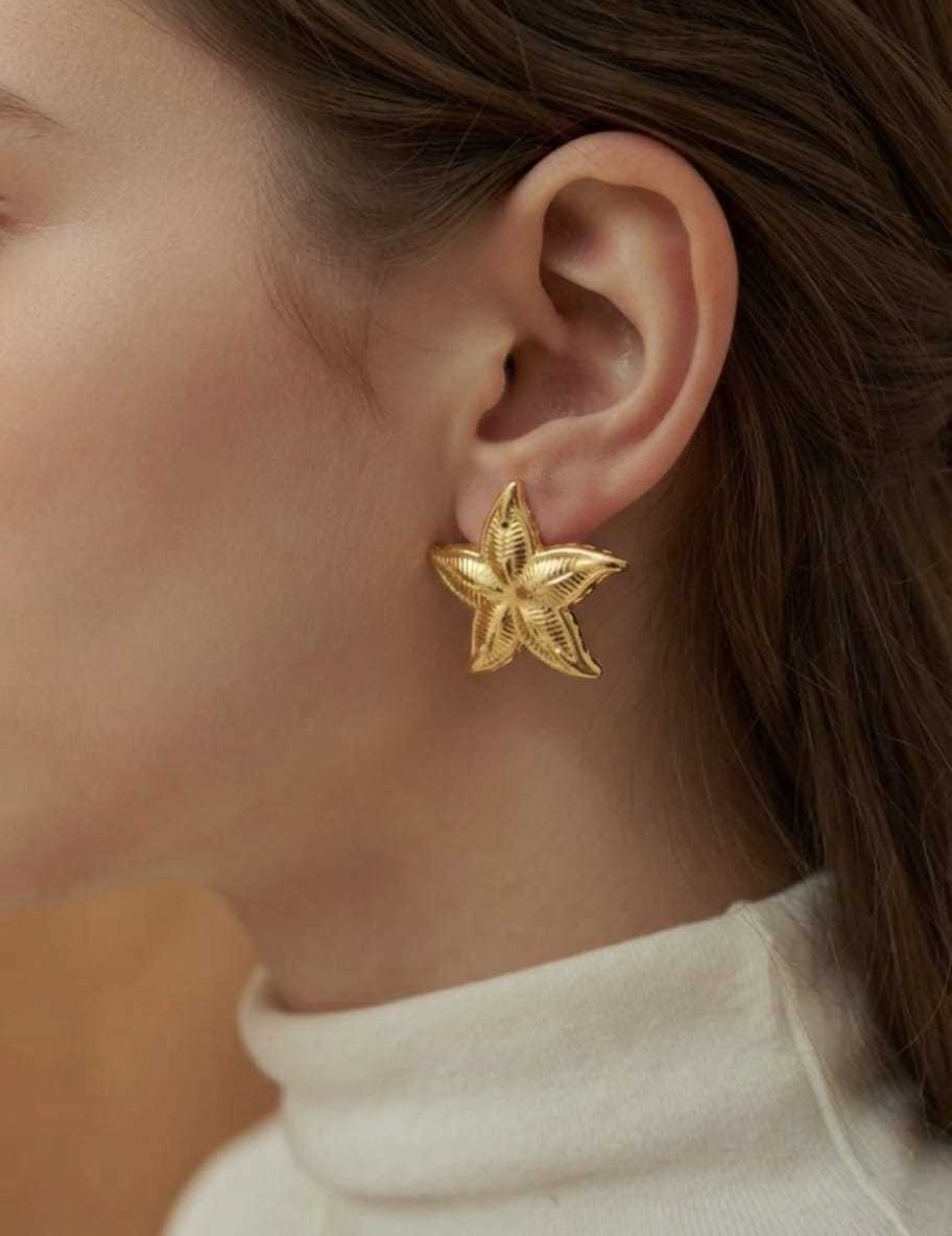 YNF Wholesale Brass Stud Earrings  | Surat Manufacturer
