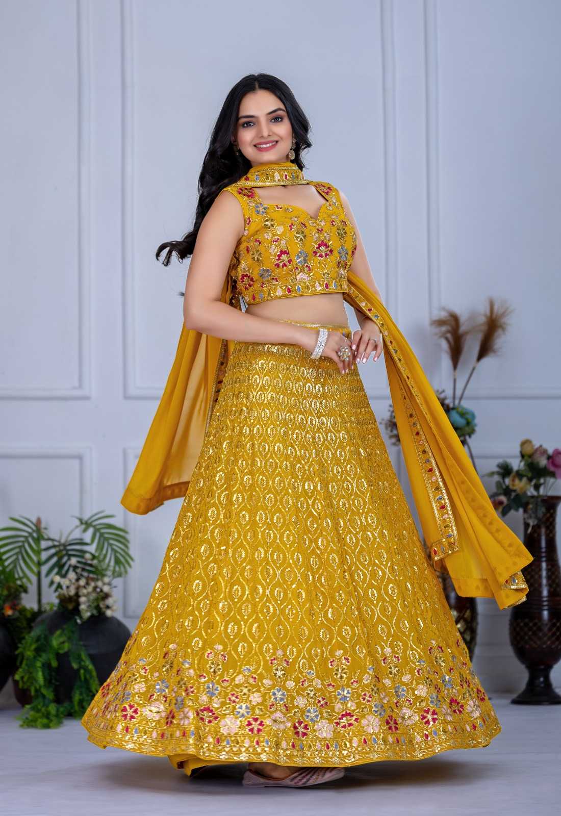 YNF Wholesale Faux Georgette Designer Lehenga  | Surat Manufacturer