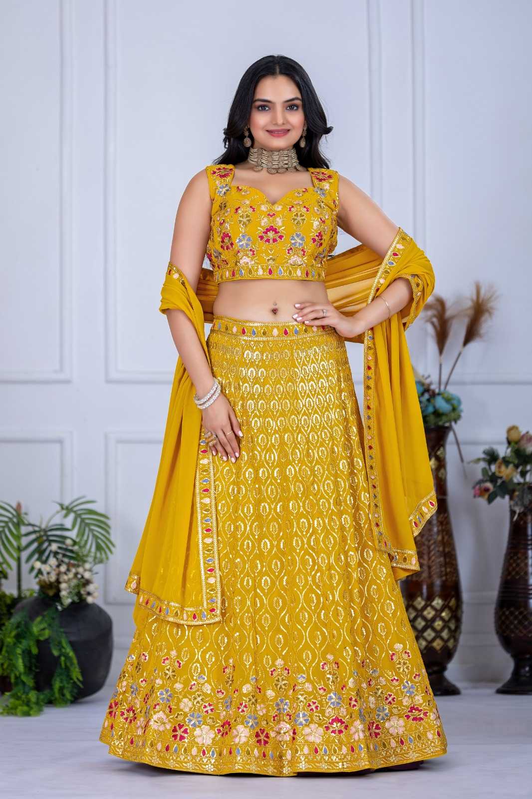 YNF Wholesale Faux Georgette Designer Lehenga  | Surat Manufacturer
