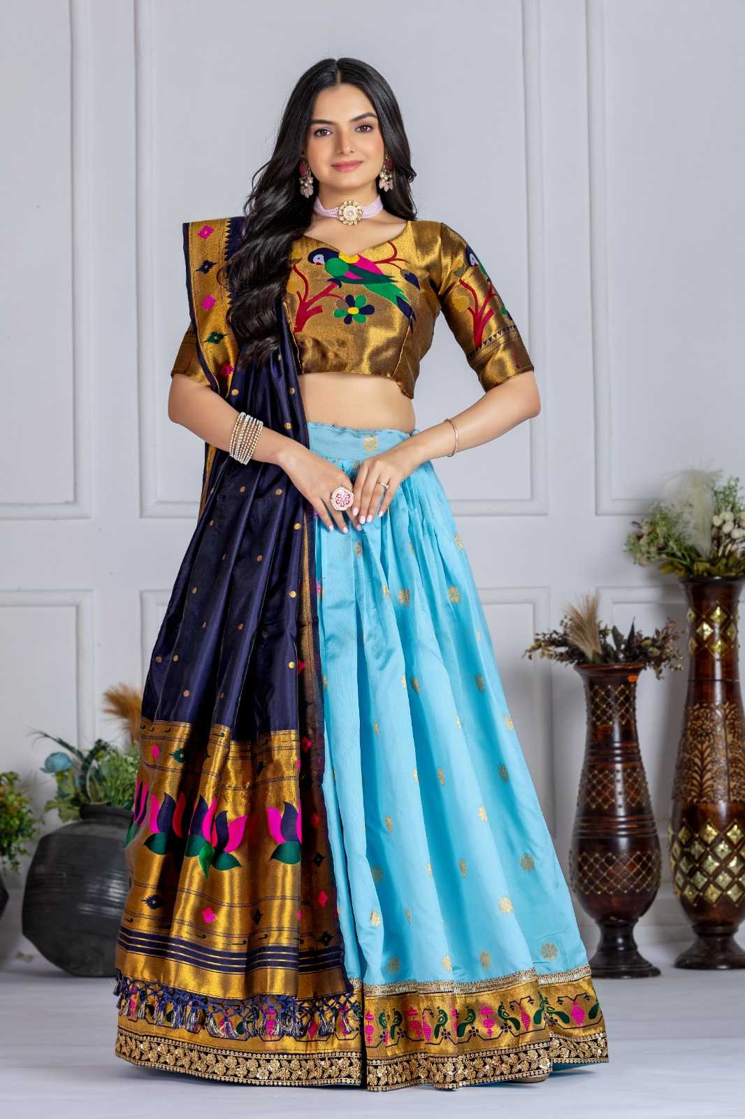 YNF Wholesale Jacquard Designer Lehenga  | Surat Manufacturer