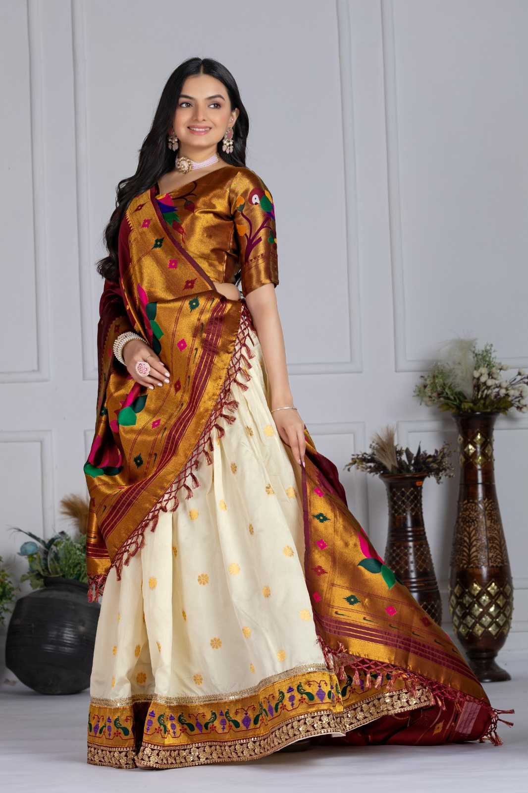 YNF Wholesale Jacquard Designer Lehenga  | Surat Manufacturer