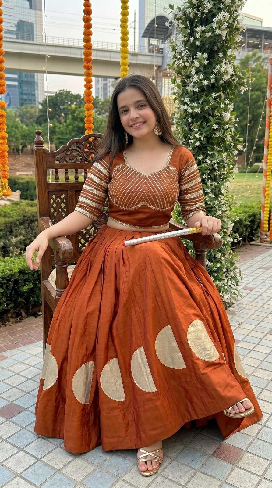 YNF Wholesale Heavy Roman Silk Designer Lehenga  | Surat Manufacturer