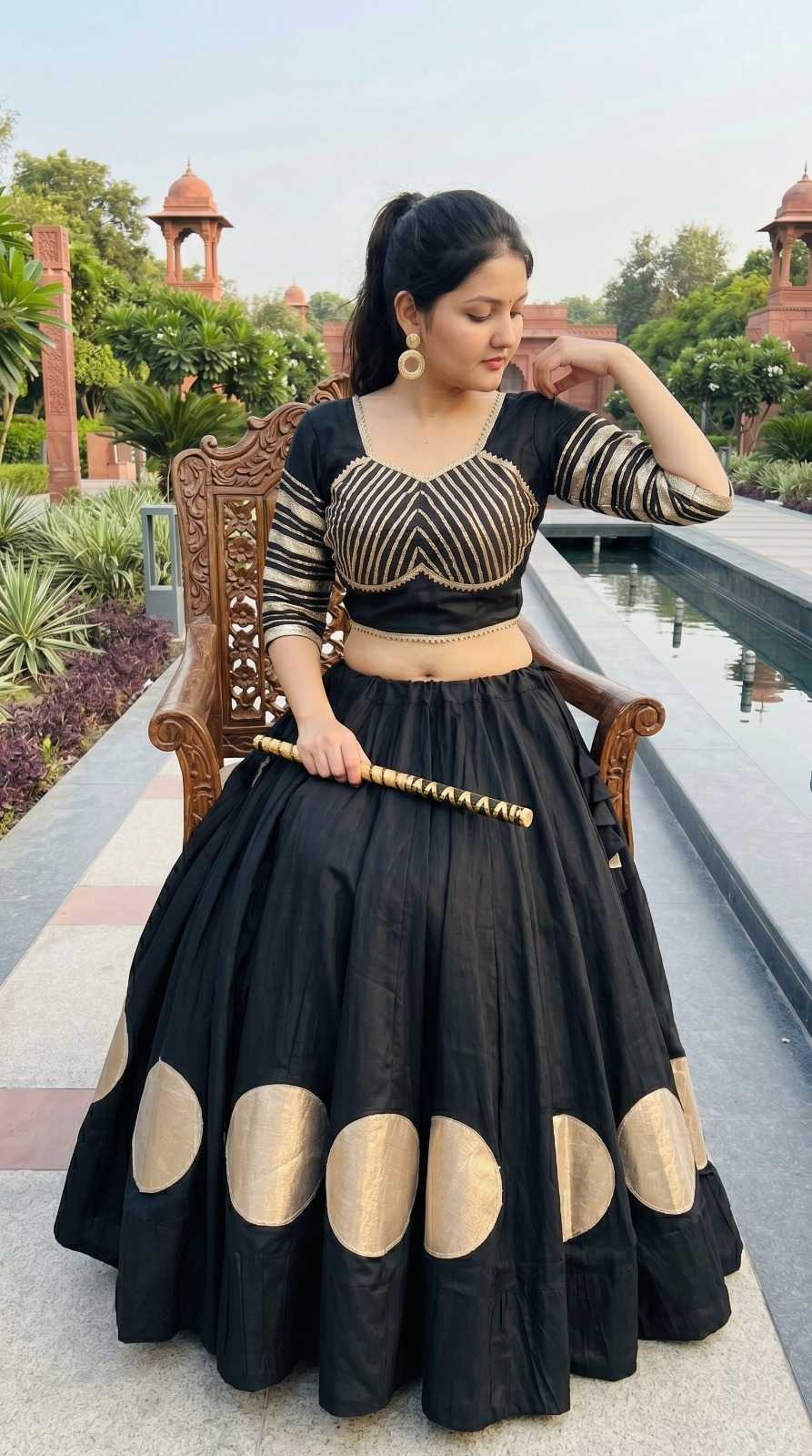 YNF Wholesale Heavy Roman Silk Designer Lehenga  | Surat Manufacturer