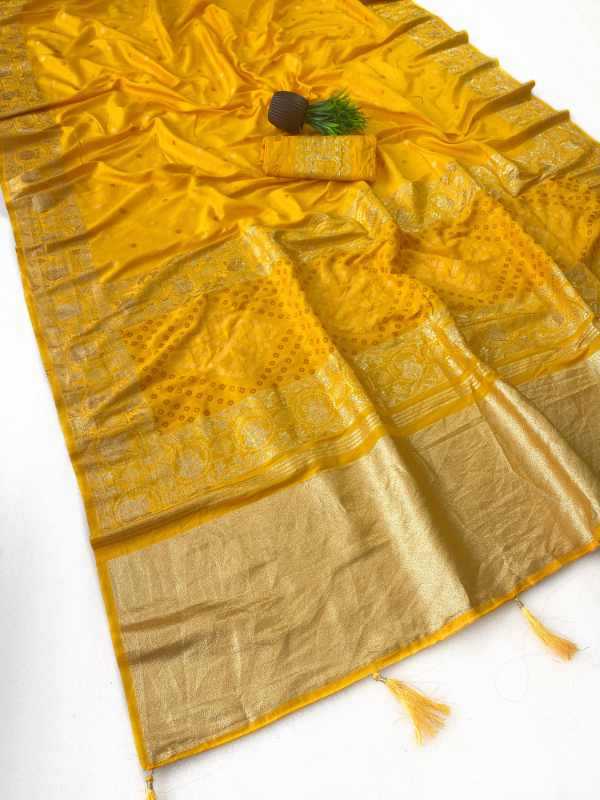YNF Wholesale Soft Silk Jacquard Saree  | Surat Manufacturer