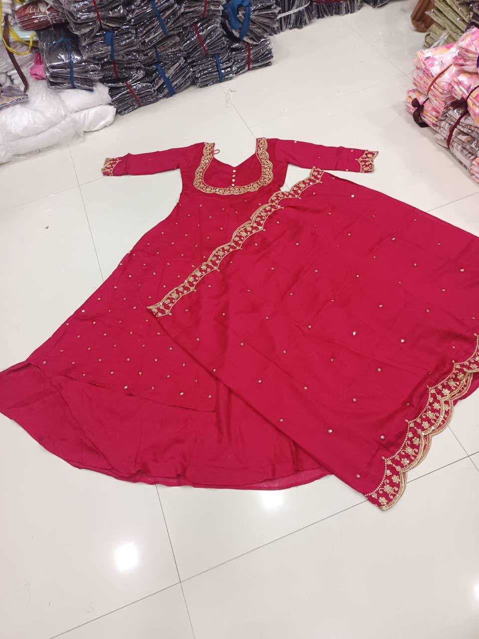 YNF Wholesale Soft Vichitra Anarkali Kurtis  | Surat Manufacturer