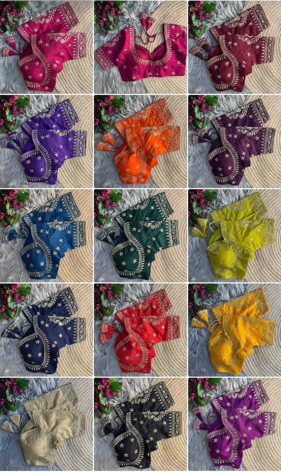 YNF Wholesale Vichitra Silk Designer Blouse  | Surat Manufacturer