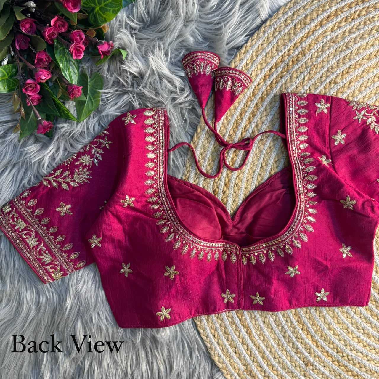YNF Wholesale Vichitra Silk Designer Blouse  | Surat Manufacturer