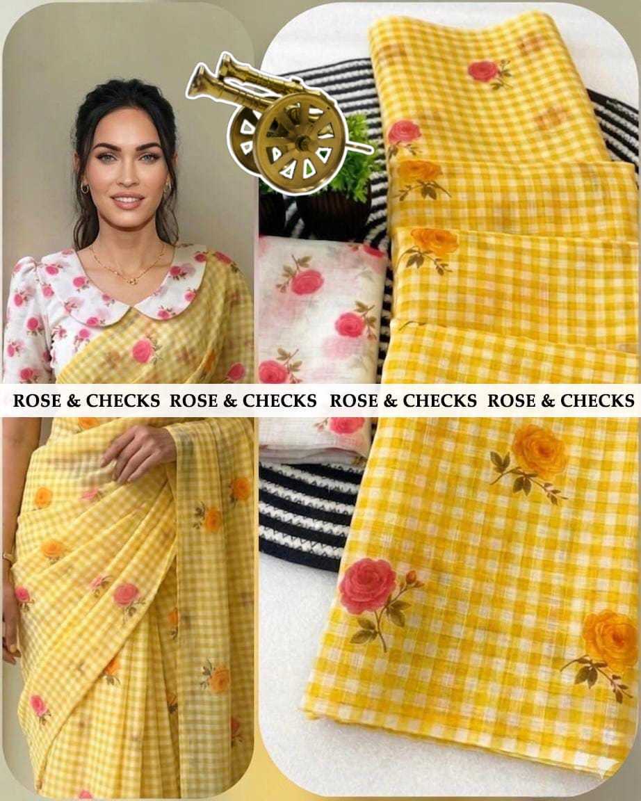 YNF Wholesale Linen Lightweight Sarees  | Surat Manufacturer