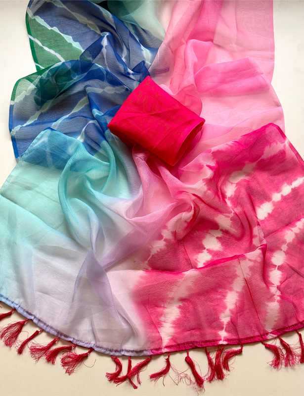 YNF Wholesale Fancy Bandhani Bandhej Sarees  | Surat Manufacturer