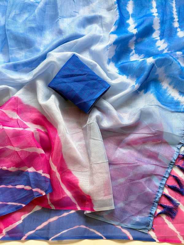 YNF Wholesale Fancy Bandhani Bandhej Sarees  | Surat Manufacturer