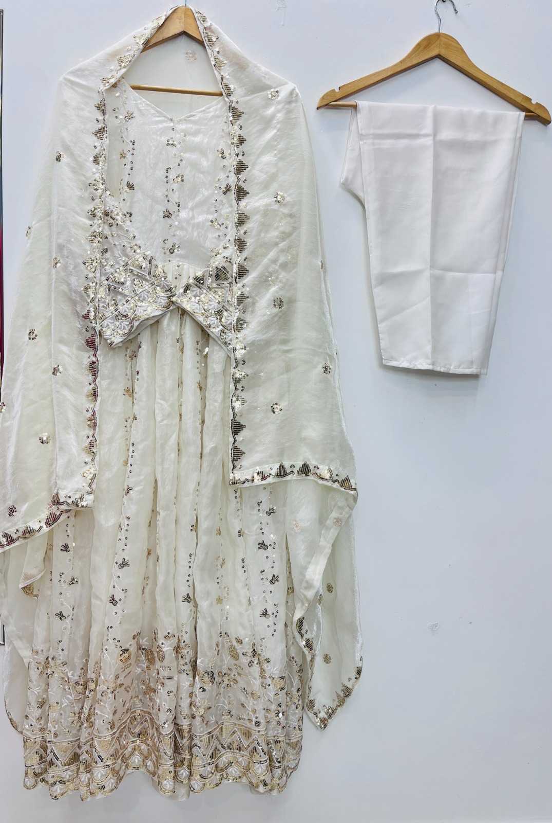 YNF Wholesale Fancy Embroidery Gowns  | Surat Manufacturer