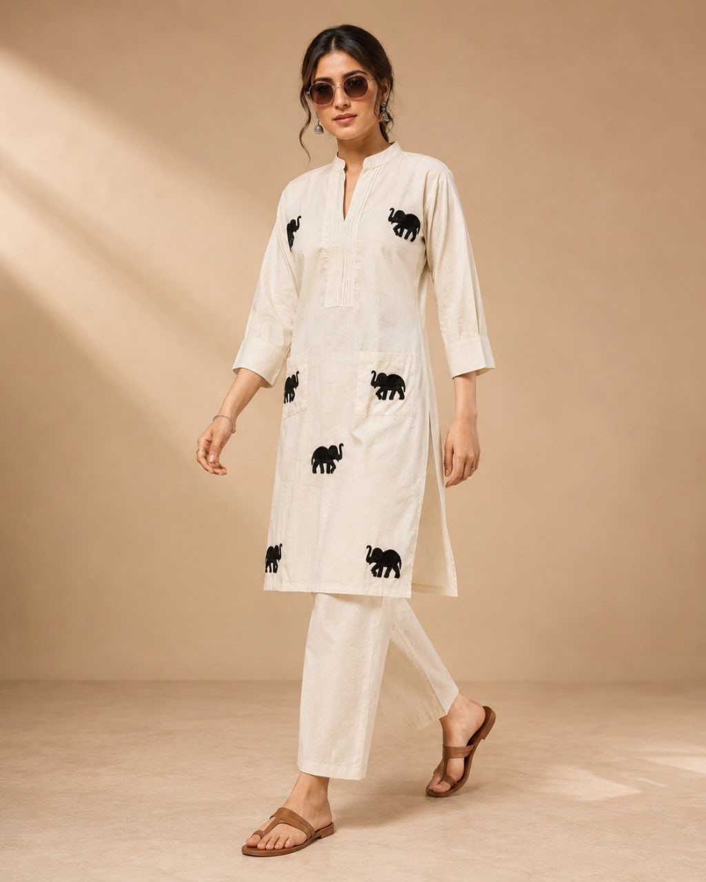 YNF Wholesale Cotton Cotton Kurtis  | Surat Manufacturer