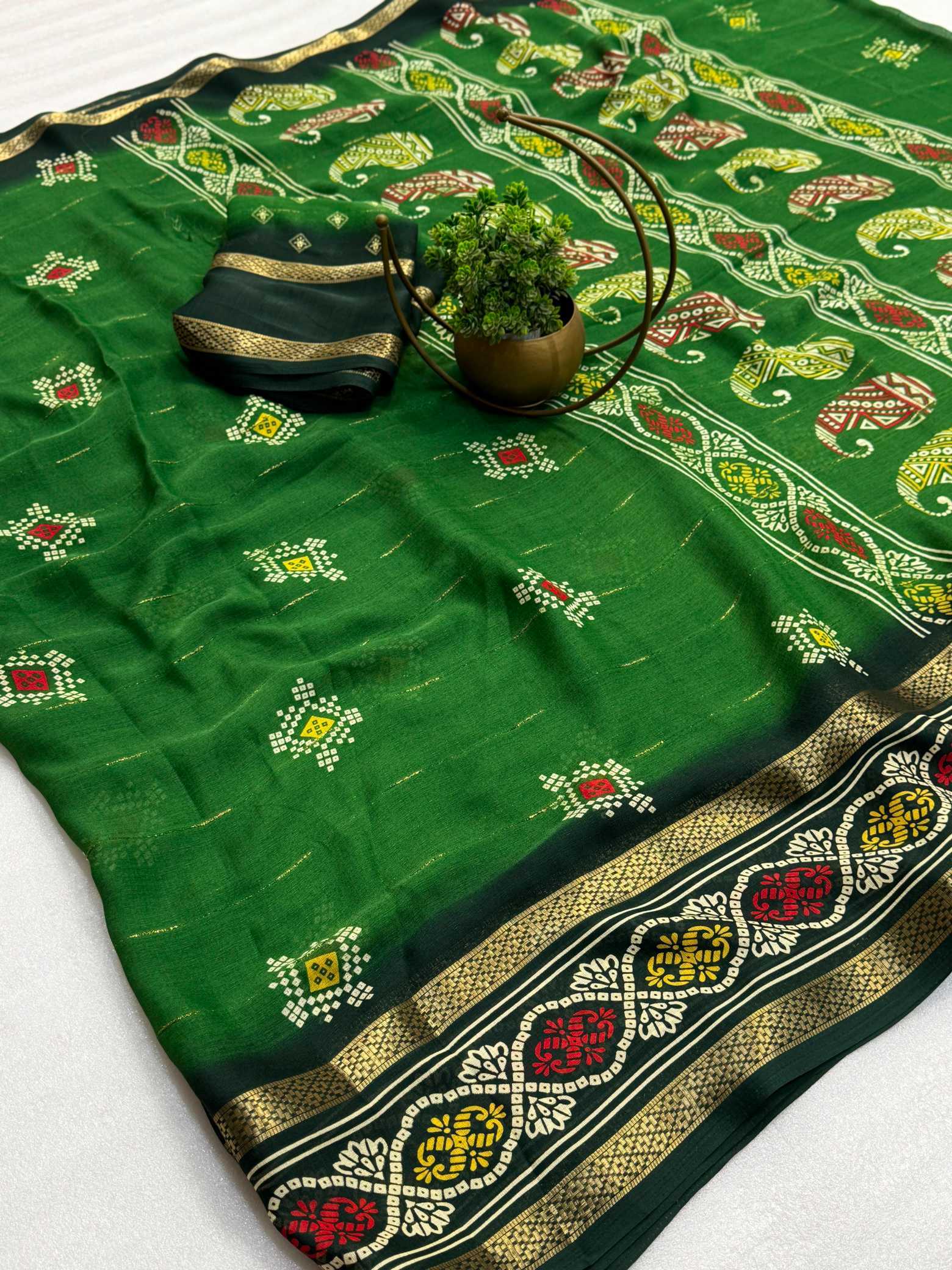 YNF Wholesale Fancy Printed Sarees  | Surat Manufacturer