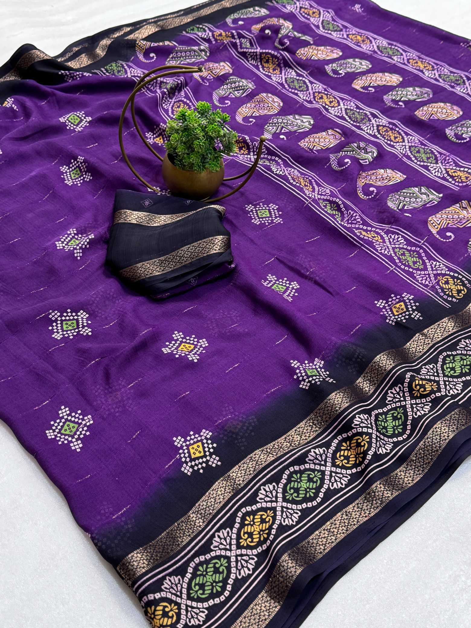YNF Wholesale Fancy Printed Sarees  | Surat Manufacturer