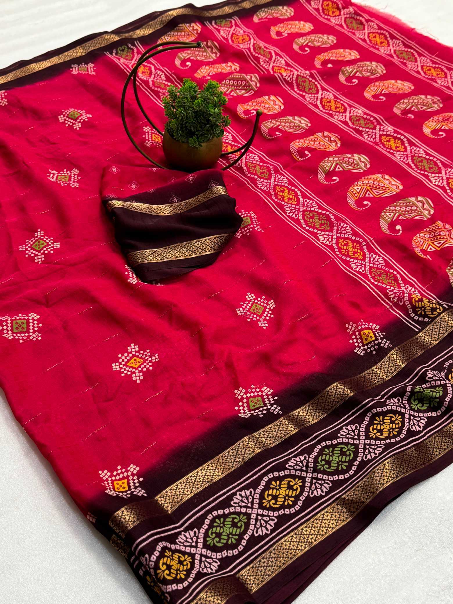 YNF Wholesale Fancy Printed Sarees  | Surat Manufacturer
