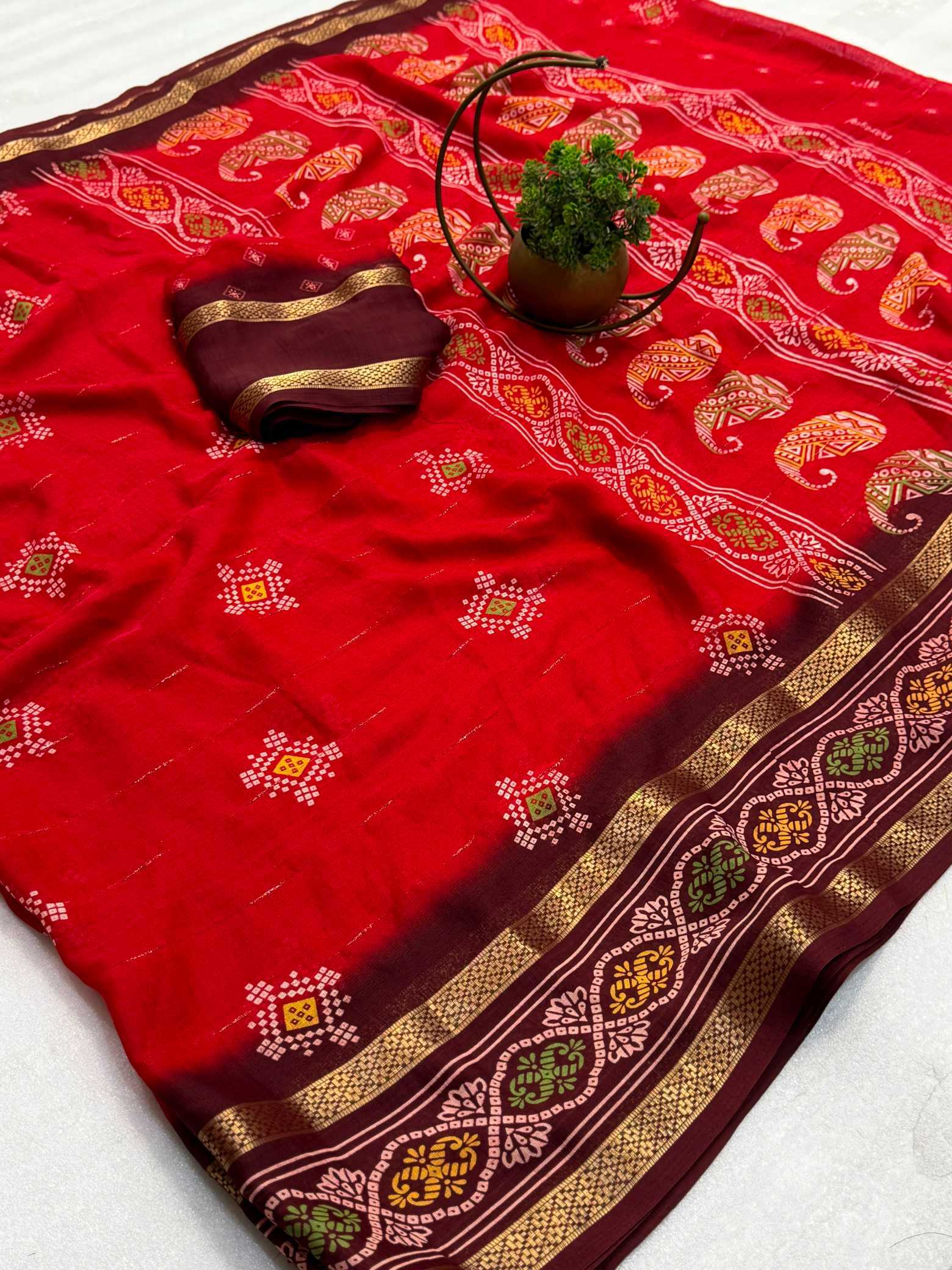 YNF Wholesale Fancy Printed Sarees  | Surat Manufacturer