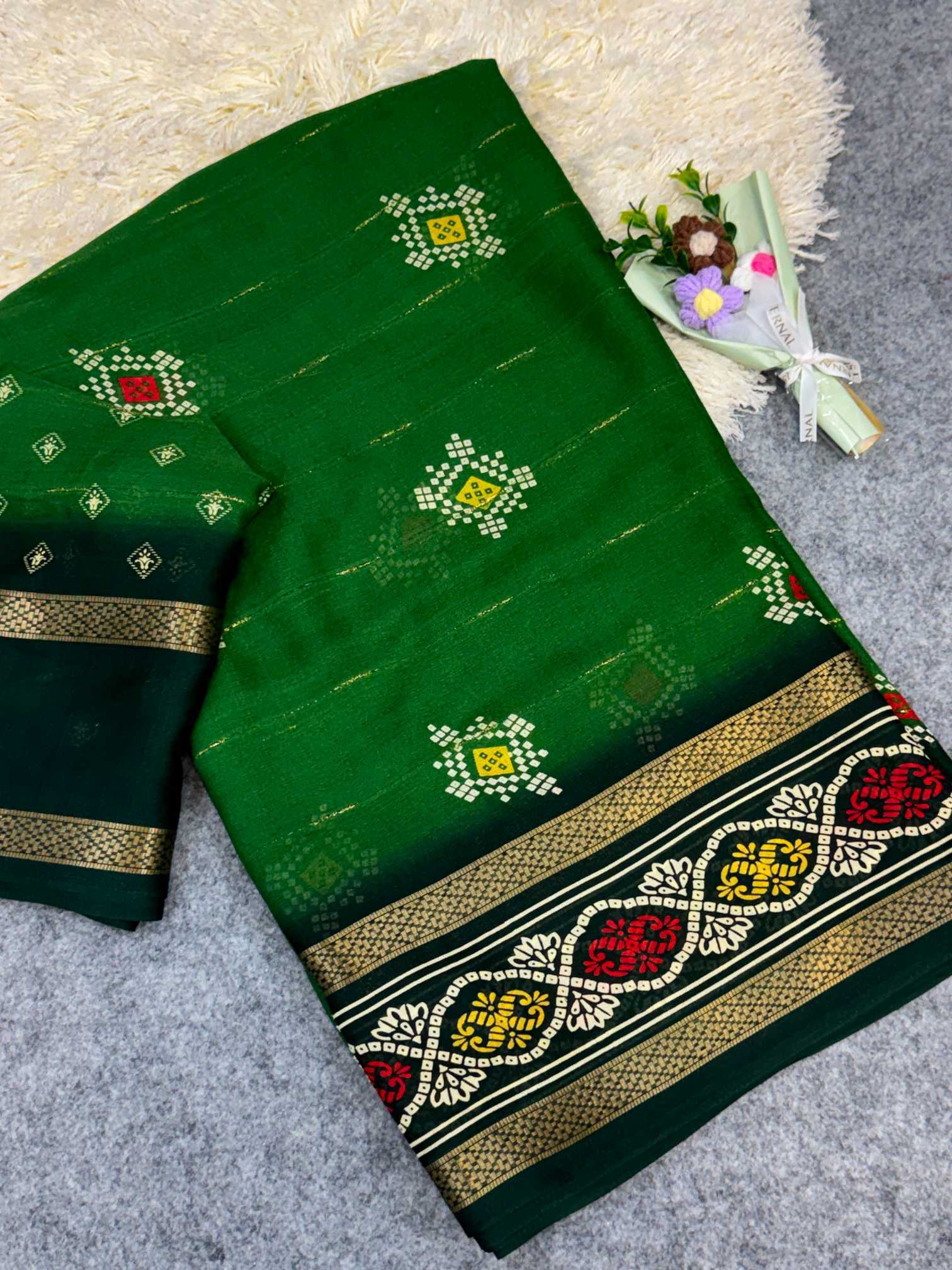 YNF Wholesale Fancy Printed Sarees  | Surat Manufacturer